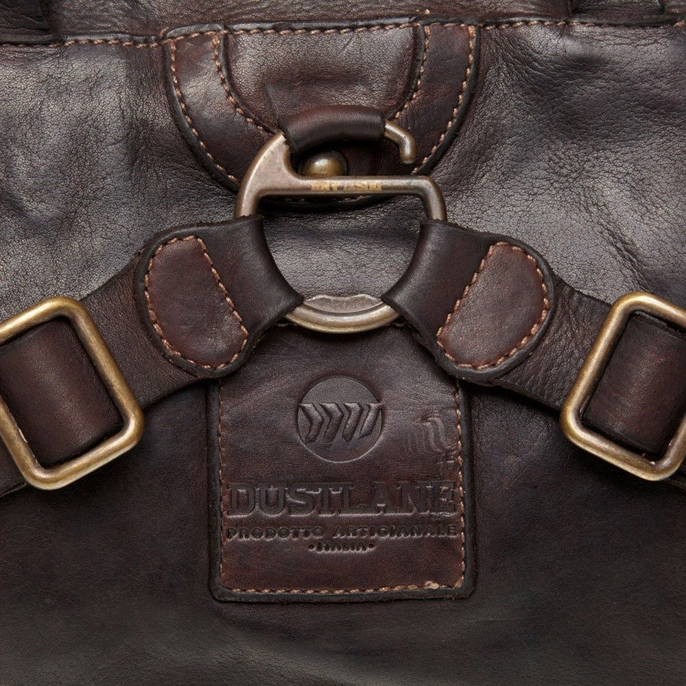 Messenger Genuine Leather Bag Type One 20L – Genuine Leather Dark Brown - Image 4