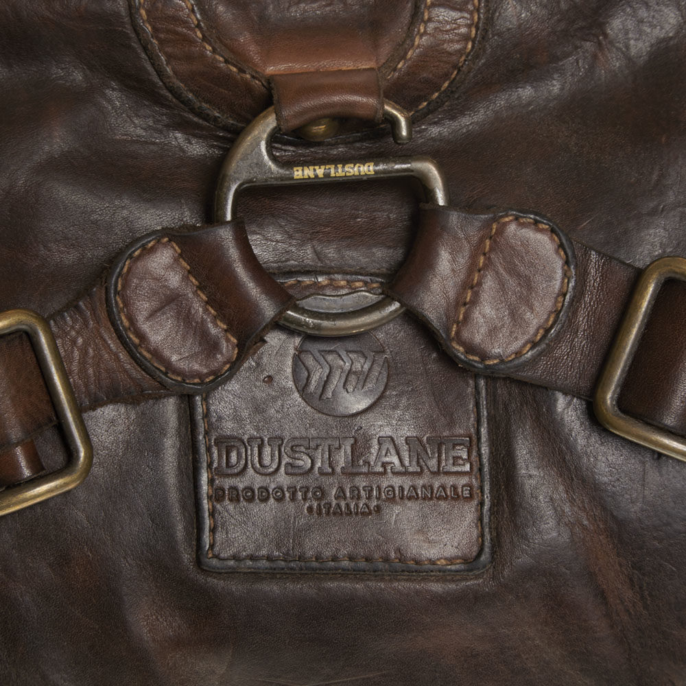 Dustlane Motorcycle Saddle Bag Type Two 14L Riders Kit – Genuine Leather Tobacco - Image 4