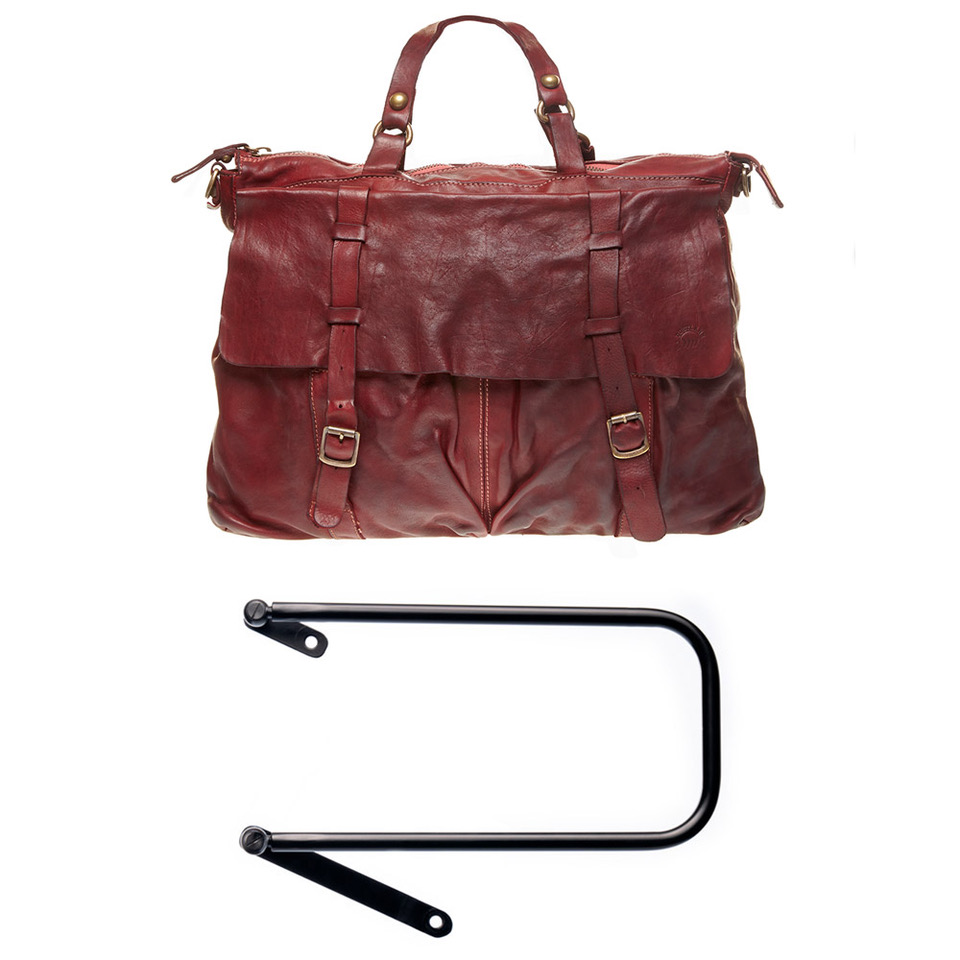 The Baton Rouge Clear Medium Saddle Bag